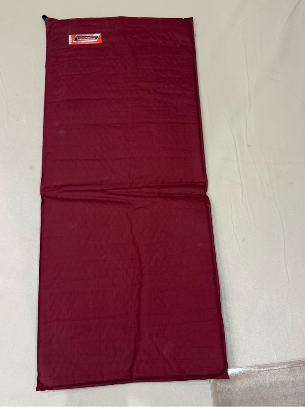 Thermaredt Ultra Lightweight Foldable Sleeping Pad - Burgundy